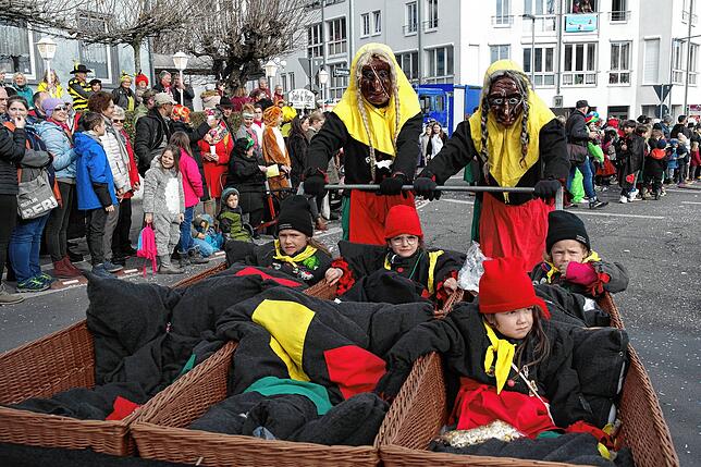 Bild 15: Bilder vom Narrensprung der Narrenzunft Seegockel in Friedrichshafen (1/3)