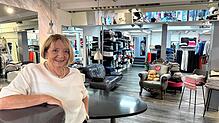 Seit 44 Jahren die erste Adresse für Damenmode: Elsbeth Lauber in ihrer Boutique in der Wehrer Hauptstraße. Foto: Sigrid Schneider