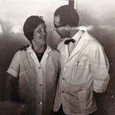 Giuditta und Flavio Pampanin in jungen Jahren.