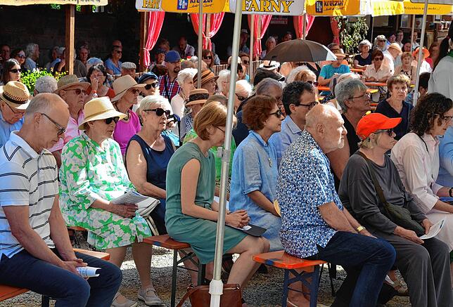 Bild 11: Reges Treiben beim Stadtfest am Samstagabend und Sonntagmorgen