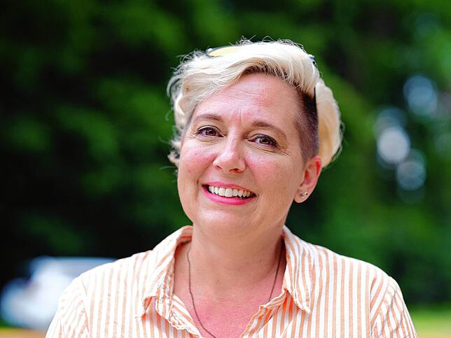Katja Scheider, 44 Jahre, Krankenschwester auf der Intensivstation.
