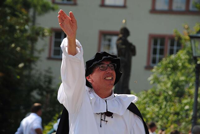 Bild 15: Bilder vom Jubiläumsumzug der 550. Waldshuter Chilbi mit 2000 Teilnehmern