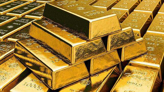 Goldbarren – immer wenn die Zeiten unruhig sind, steigen die Kurse des Edelmetalls.