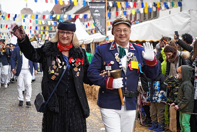 Bild 11: Narren, Kostüme und Stimmung: Die Highlights des Narrentreffens in Waldshut in Bildern