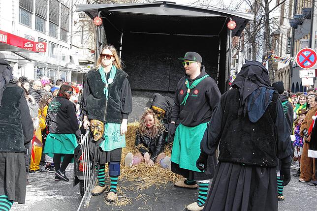 Bild 23: Bilder vom Narrenbaum-Umzug in Singen