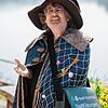 Stadtführer Matthias Lott weiß als Rheingeist Anduin einiges über die Mythen des Rheins zu berichten. Bild: Michel Sieber Fotografie