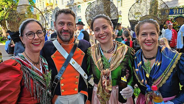 Bild 1: Bilder vom Trachtenbund Überlingen auf dem Oktoberfest München