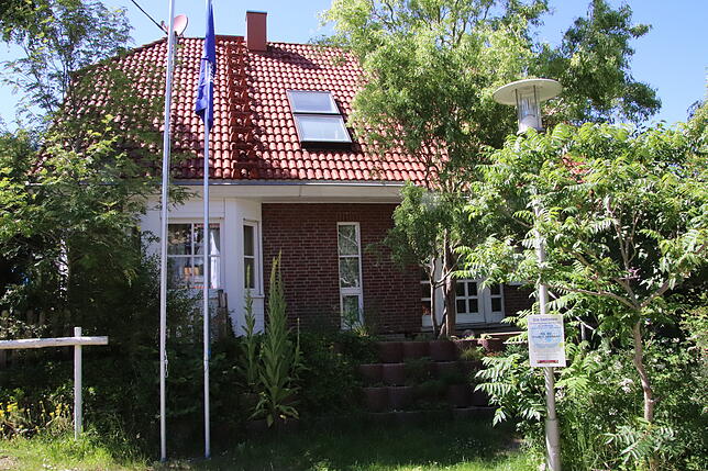 In diesem Haus im Landkreis Sigmaringen sollen Reichsbürger leben.