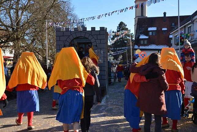 Bild 42: Bilder vom Narrentreffen der Urviecher-Zunft Bad Dürrheim: Großer Festumzug (4)
