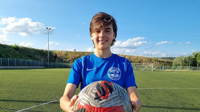 Immer mit viel Spaß am Ball: Leonie Reiser vom Hegauer FV.