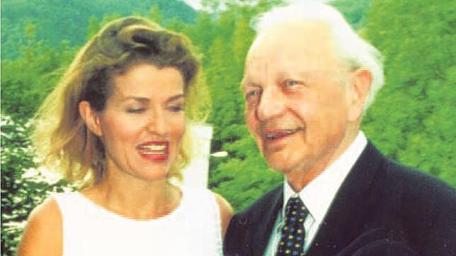 Innige Freundschaft: Starviolinistin Anne-Sophie Mutter und Paul Gräb.