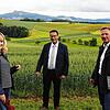Sie sind sich grün: Heike Kornmayer und Tobias Hermann wollen dahin, wo Peter Hauk (Mitte) schon ist. Das Bild zeigt die beiden ...