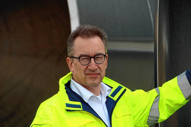 Markus Vöge, neuer Geschäftsführer von Zeppelin Systems.