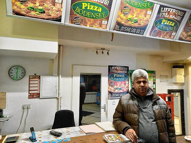 Mohammed Saleem, der Inhaber des Pizza-Lieferservice, konnte gemeinsam mit einem Mitarbeiter und zwei Freunden den Angreifer ...