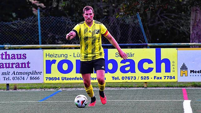 Genuss im Schwarzwald: Patrick Sachs (31) spielt seit frühester Kindheit für den SV Todtmoos. In der Kreisliga A strebt er mit seinem ...