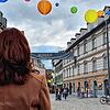 Die Frau steht in der Konstanzer Fußgängerzone. Sie vermutet zwar nicht hinter jedem Passanten den Stalker. Doch trotzdem ist sie ...