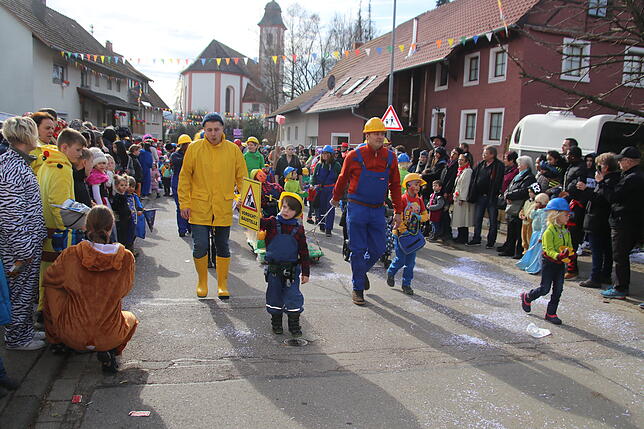 Bild 9: Bilder zum Narrentreffen in Schwerzen (1)