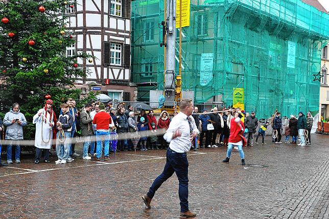 Bild 19: Dreikönigssitzung und Fasneteinschnellen Narrenzunft Markdorf