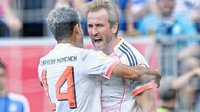 Garanten für Bayern-Tore: Luis Diaz und Harry Kane.