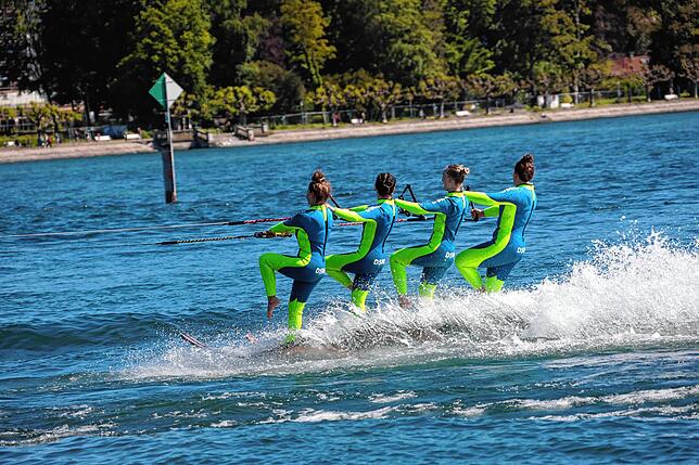 Bild 5: Spektakulär! Die besten Fotos der Wasserski-Show im Konstanzer Trichter