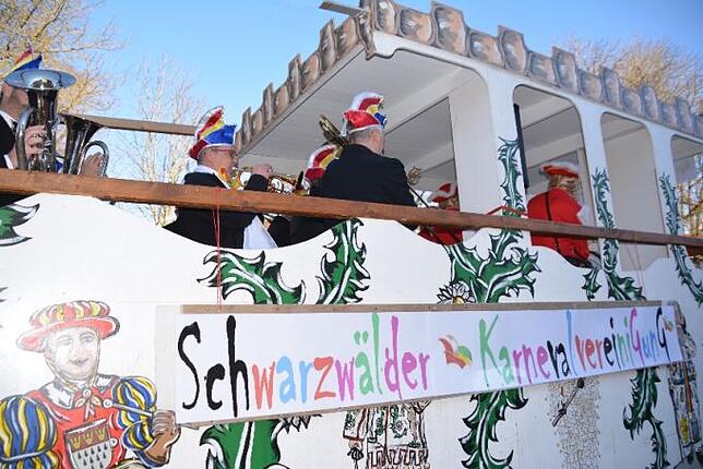 Bild 25: Bilder vom Narrentreffen der Urviecher-Zunft Bad Dürrheim: Großer Festumzug (5)