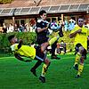 Fußballspiele wie hier zwischen der SG Liggeringen-Güttingen und dem FC Öhningen-Gaienhofen II in der Kreisliga A im Bezirk Bodensee ...