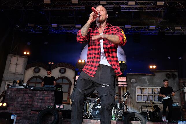 Bild 4: Bilder vom Konzert: Kontra K auf dem Hohentwielfestival