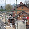 Am Dögginger Bahnhof entsteht eine neue Buswendeplatte. Pünktlich zum Fahrplanwechsel im Dezember soll alles fertig sein.