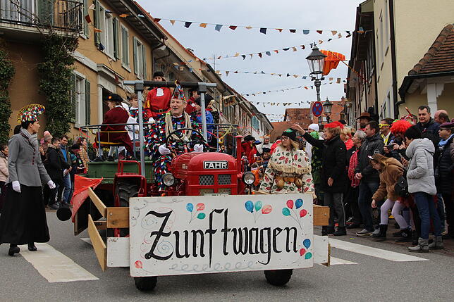 Bild 42: So schön war der Umzug am Fasnetsunntig in Markdorf