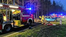 Bei dem schweren Unfall wurde eine 21-Jährige schwer verletzt.