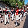 Spielmannszug und Bürgerwehr der Bürgerzunft Tiengen fehlen bei keinem Schwyzertags. Das Archivbild entstand beim Festumzug 2018.
