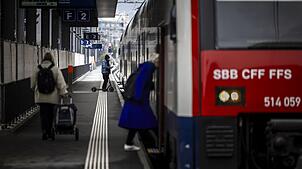 Die Schweizer Bahngesellschaft SBB will die Strecke Zürich-Schaffhausen ausbauen. (Symbolbild)