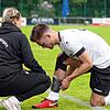 Heimste nach seiner starken Leistung gegen Bühlertal ein Sonderlob vom Trainer ein: Villingens Abwehrspieler Tim Zölle. Bild : direvi