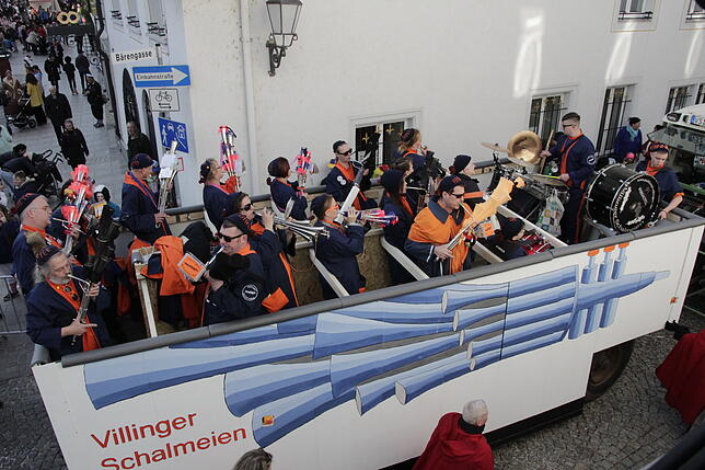 Bild 10: Bilder vom großen Kinderumzug von oben – Teil 3