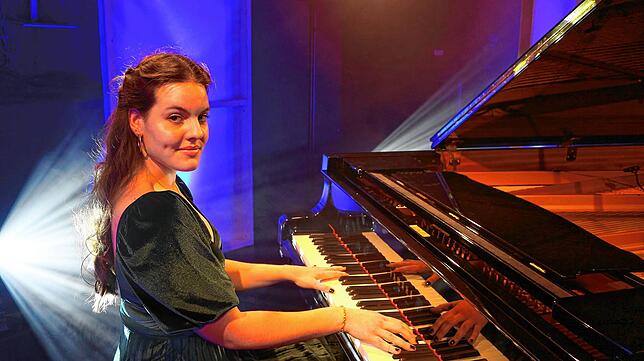 Live-Auftritt: Marlene Ziegler spielte live aus der Tonhalle.