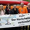 Unter der Leitung von Geschäftsführerin der Hochrheinkommission (HRK), Vanessa Edmeier, (zweite von rechts) trafen sich am ...