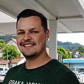 Julius Dahm kommt aus dem Aargau in der Schweiz und schaute am Mittwoch aus Interesse bei der OMV in Bad Säckingen vorbei.