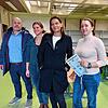 Die Initiatoren des Erstorientierungskurses (von links): Martin Rauwolf (Gottmadingen), Selina Pluberg (Landratsamt), Susanne Berenbach ...