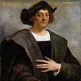 Posthumes Porträt des Christoph Kolumbus, gemalt von Sebastiano del Piombo, 1519.