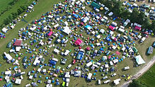 So sah es in Krauchenwies beim "No-Stress-Festival" aus. Zumindest den Gemeinschaftsgedanken hat sich der neue Verein bei der ...