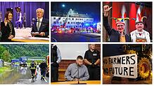 Einige der Bilder des Jahres 2024 aus Stockach. Amtseinführung von Bürgermeisterin Susen Katter, Brand in der Radolfzeller Straße, Karl ...