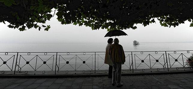 Bild 1: Donnerstag mit viel Regen - wann wird es wieder trocken?