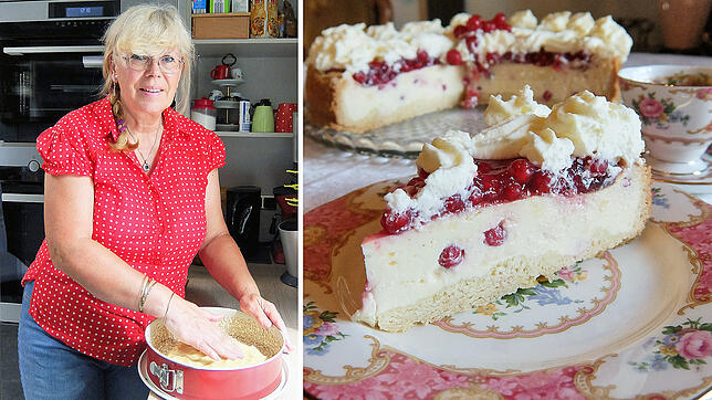 Bild : Sommer-Rezept zum Nachbacken: Johannisbeer-Schmandkuchen