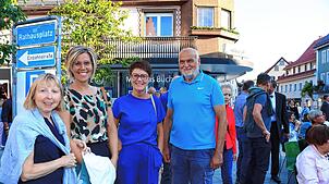 Bild : Stadtmusik Löffingen begeistert beim Open-Air-Konzert: Löffinger Städtle ein Klang- und Farbenmeer