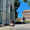 Hier vor der Lutherkirche kam es zu den Hieben mit dem Fahrradbügelschloss.