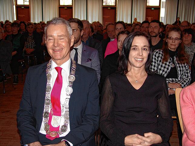 Bild 19: Volles Haus beim Neujahrsempfang der Gemeinde Salem