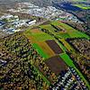 Luftbild der Singener Südstadt mit Industriegebiet, oben rechts im Eck ist ein Stück des Haselmoos-Weihers zu sehen. Dort kam es am ...
