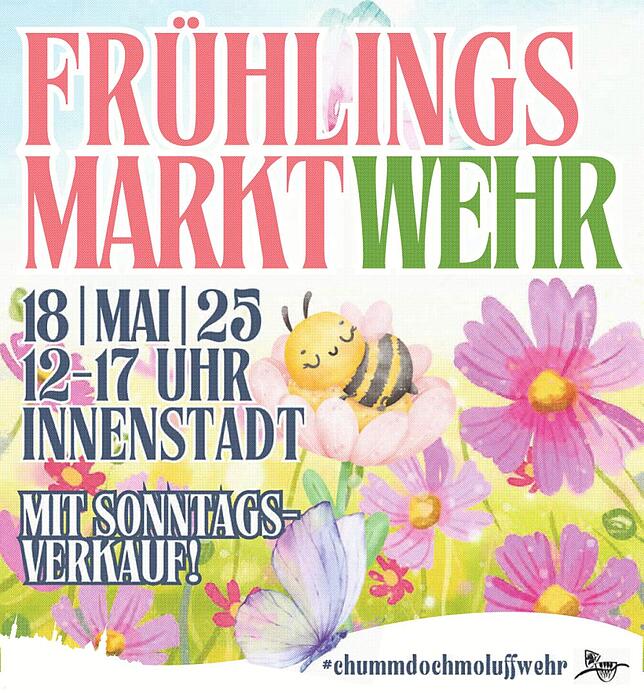 Bild 2: Verkaufsoffener Sonntag Wehr: Frühlingsgefühle in Wehr mit Erlebnischarakter