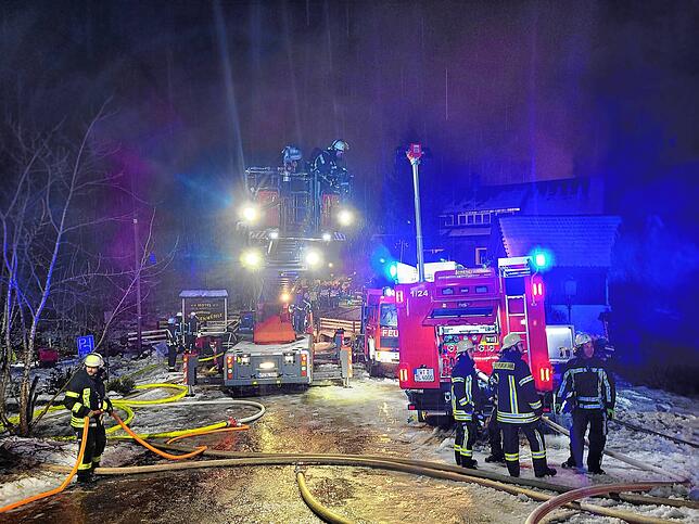 Bild 2: Brand im Hotel Walkenmühle in Bonndorf - die Bilder