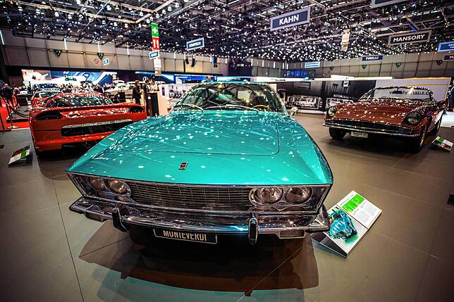 Maserati-Jäger aus der Schweiz: Monteverdi 375. Rund 20 Jahre hielt sich der Edel-Autobauer Monteverdi am Markt. Bild: Imago